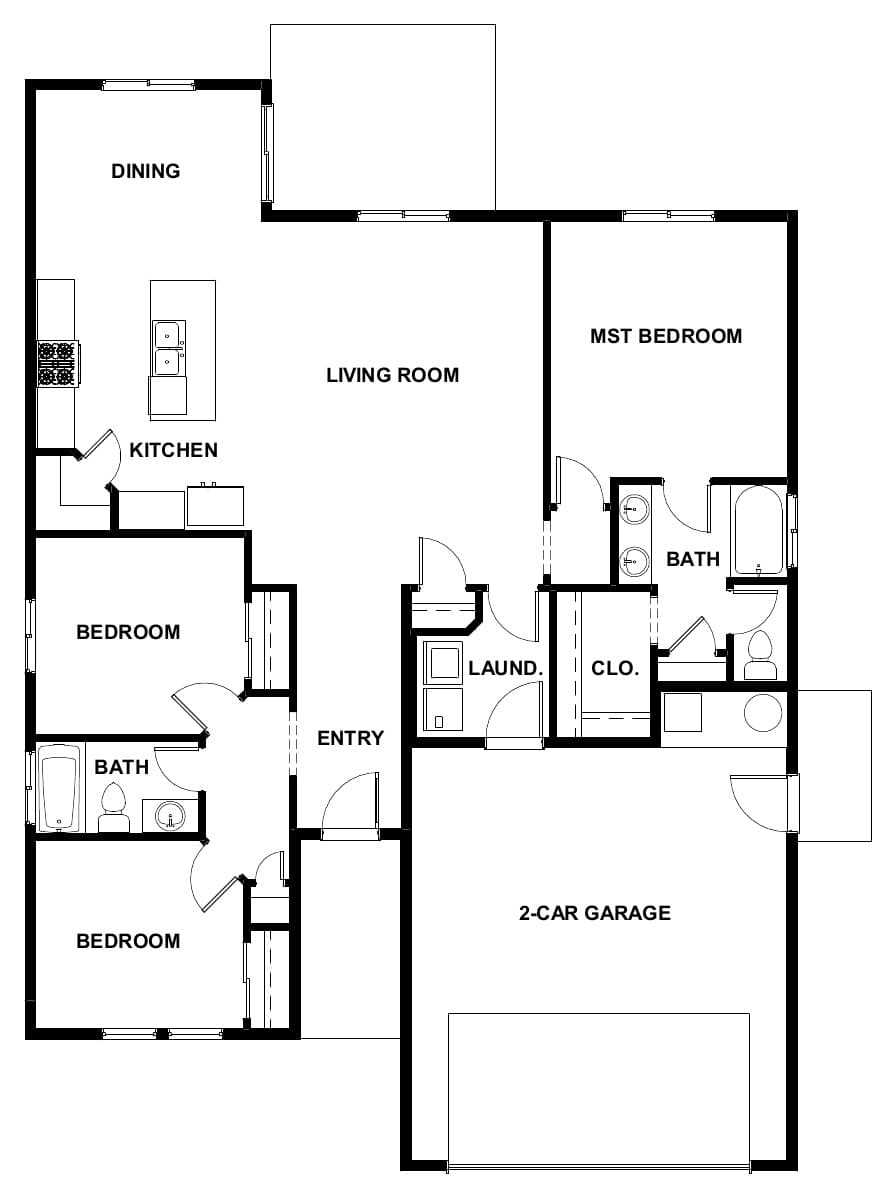 The Boxwood floor plan