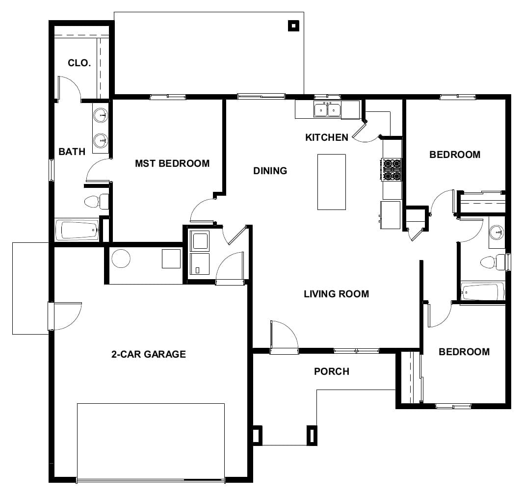 The Poppy floor plan